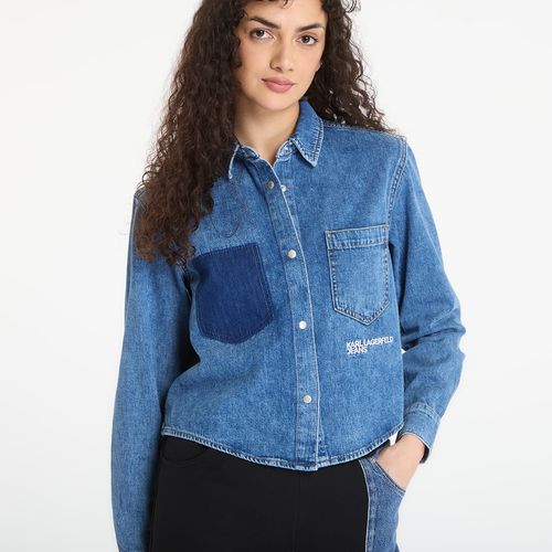 Chemise Boxy Denim Blouse XS - Karl Lagerfeld Jeans - Modalova