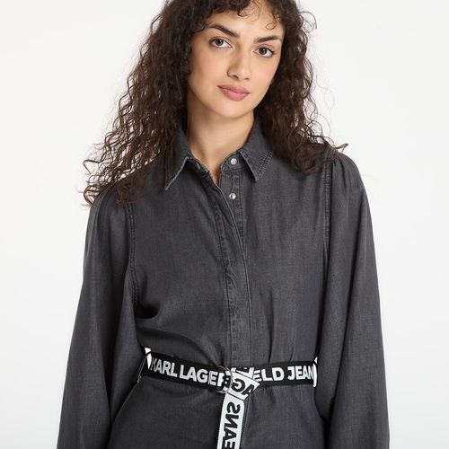Habillage Denim Fitted Dress S - Karl Lagerfeld Jeans - Modalova