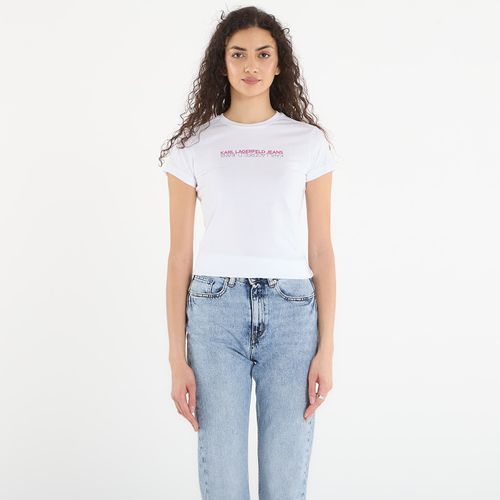 T-shirt Slim Ss Reflection Tee S - Karl Lagerfeld Jeans - Modalova