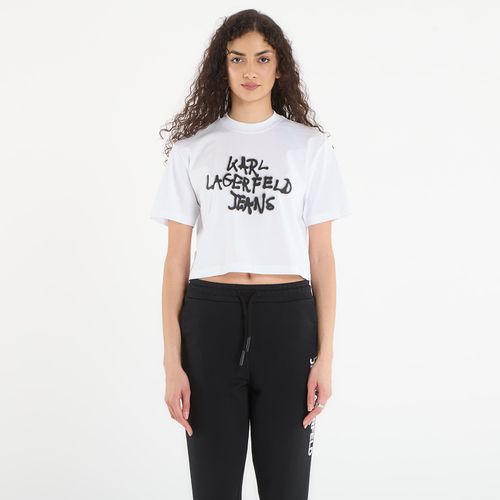 T-shirt Reg Cropped Graffiti Tee XS - Karl Lagerfeld Jeans - Modalova