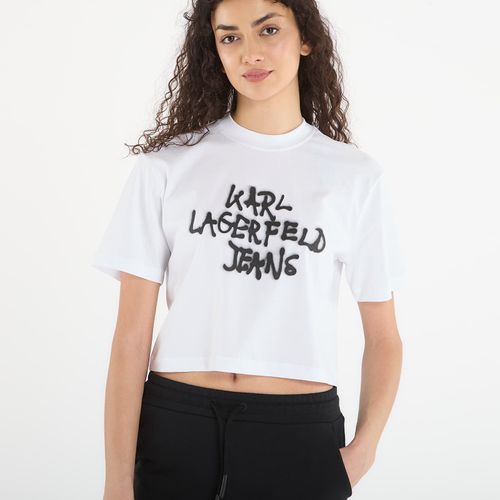 T-shirt Reg Cropped Graffiti Tee XS - Karl Lagerfeld Jeans - Modalova