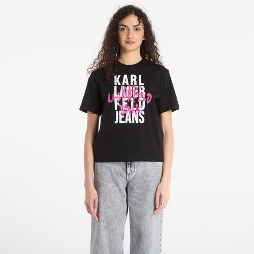 T-shirt Reg Graffiti Logo Tee M - Karl Lagerfeld Jeans - Modalova