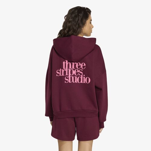 Sweatshirt adidas 3 Stripes Studio Hoodie S - adidas Performance - Modalova