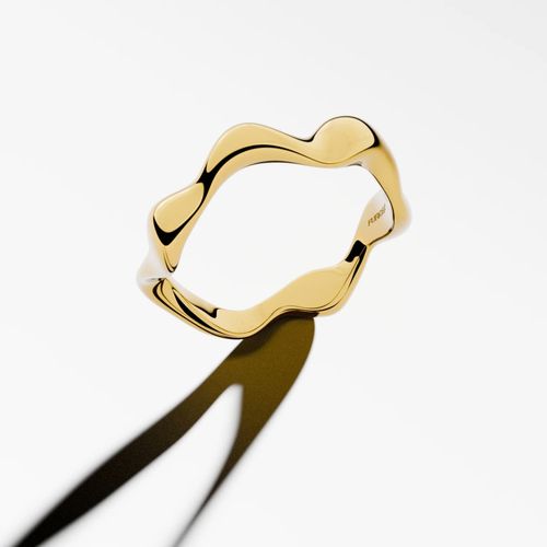 Anneau FURIOSA® Waves Ring Gold L - FURIOSA® - Modalova