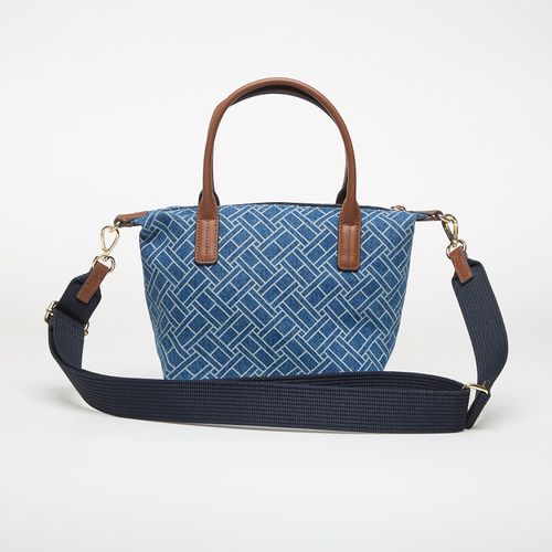 Popette Mini Tote Denim Flag Universal - Tommy Hilfiger - Modalova