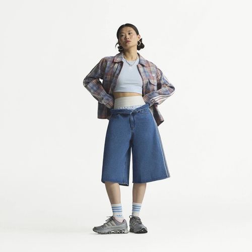 Short adidas Firebird Jorts Denim M/38 - adidas Originals - Modalova