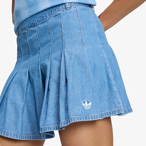 Jupe adidas Denim Pleated Skirt S/36 - adidas Originals - Modalova