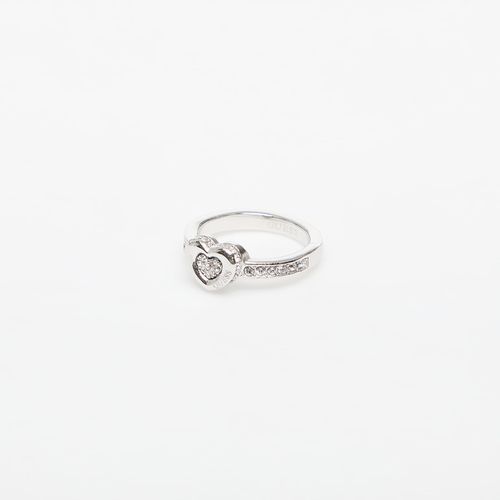 Anneau GUESS L.O.V.E. Rhodium 54 - GUESS - Modalova