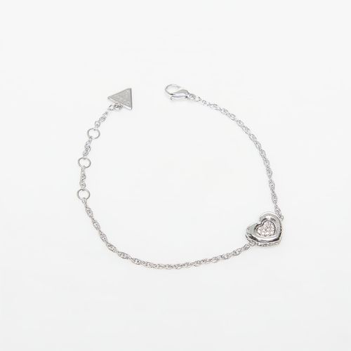 Bracelet GUESS L.O.V.E. Rhodium S - GUESS - Modalova