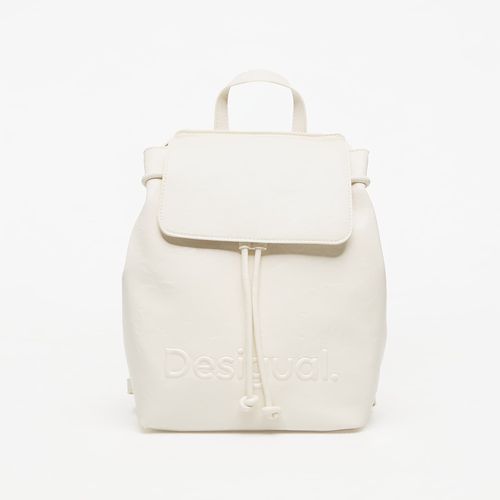 Sac à dos Back Half Logo Luena Mini Ecru Backpack Universal - Desigual - Modalova