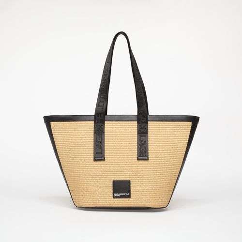 Box Logo Raffia Shopper Bag Universal - Karl Lagerfeld Jeans - Modalova