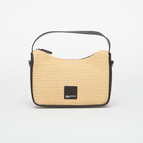 Box Logo Raffia Mini Hobo Universal - Karl Lagerfeld Jeans - Modalova