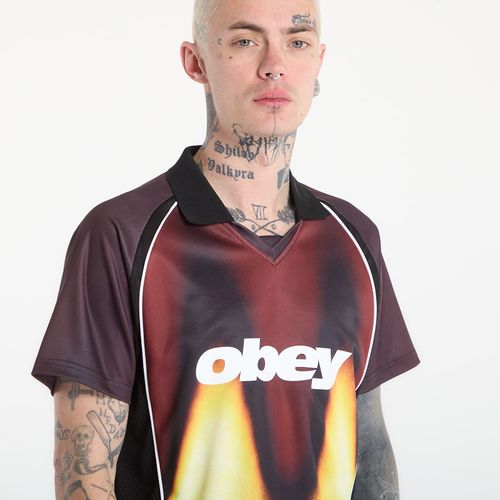 Maillot OBEY Blurred Soccer Jersey M - OBEY Clothing - Modalova