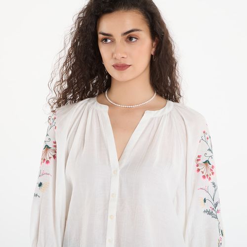 Chemise Blus Roman Blouse S - Desigual - Modalova