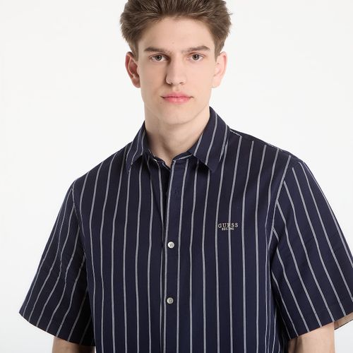 Chemise Ss Yarn Dyed Crinkle Shirt / M - GUESS - Modalova