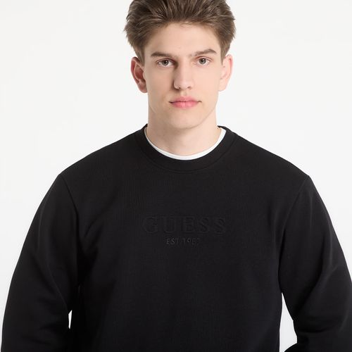 Sweatshirt Cn Ls Embossed Logo Sweatshirt XL - GUESS - Modalova