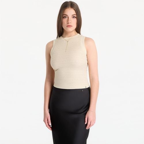 Sl Francine Smock Hotfix Top L - GUESS - Modalova