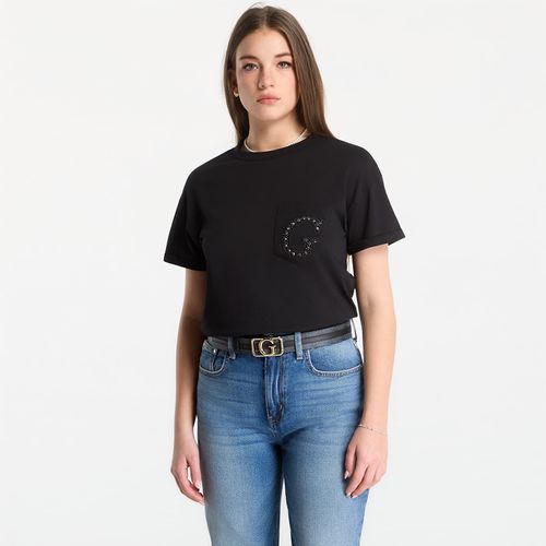 T-shirt Ss Cn Pocket G Logo Tee L - GUESS - Modalova