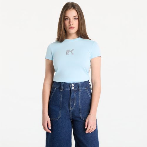 T-shirt Slim Ss K Logo Tee S - Karl Lagerfeld Jeans - Modalova