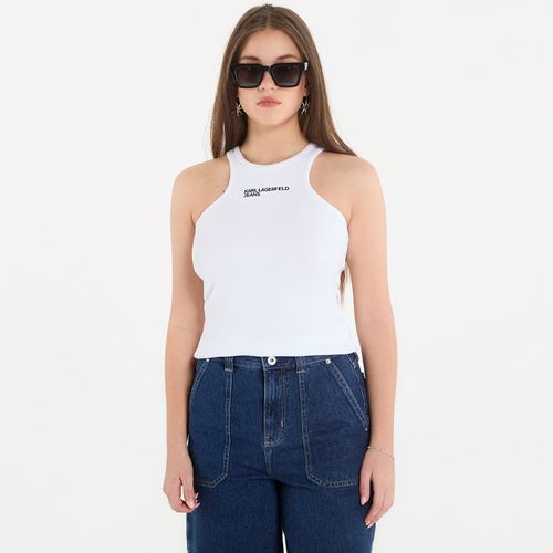Ribbed Logo Tank S - Karl Lagerfeld Jeans - Modalova