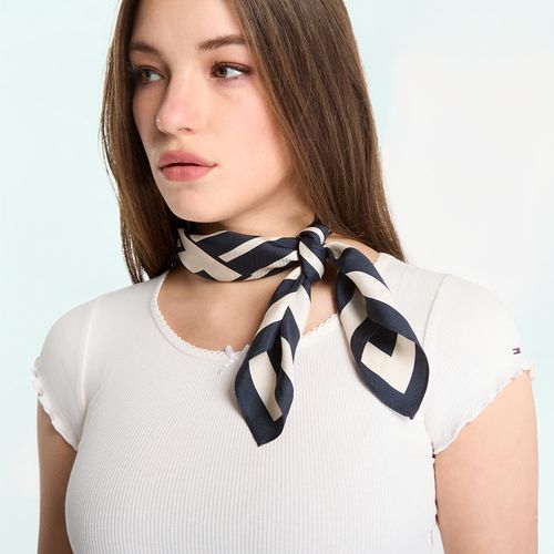 Foulard Th Elevated Chic Silk Square Scarf Universal - Tommy Hilfiger - Modalova