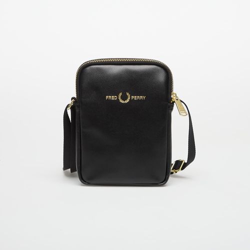 Sac Smooth Leather Small Side Bag Universal - FRED PERRY - Modalova
