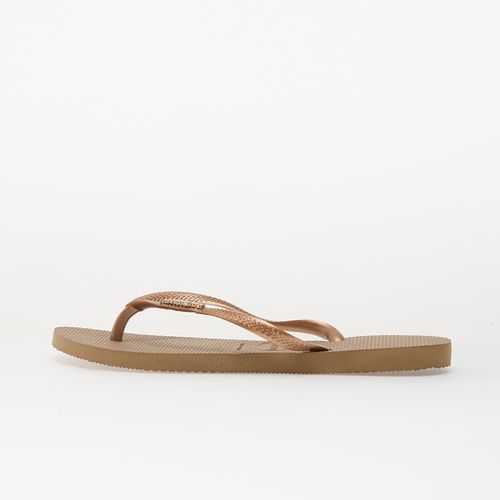Baskets Slim Logo Metallic EUR 39/40 - Havaianas - Modalova