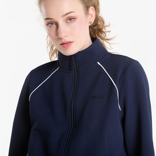 Sweatshirt Sarah Pique Hn Full Zip Jacket S - GUESS - Modalova