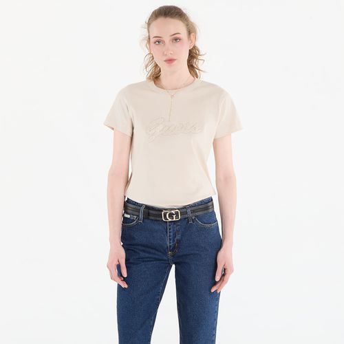 T-shirt Ss Cn 3D Script Tee L - GUESS - Modalova