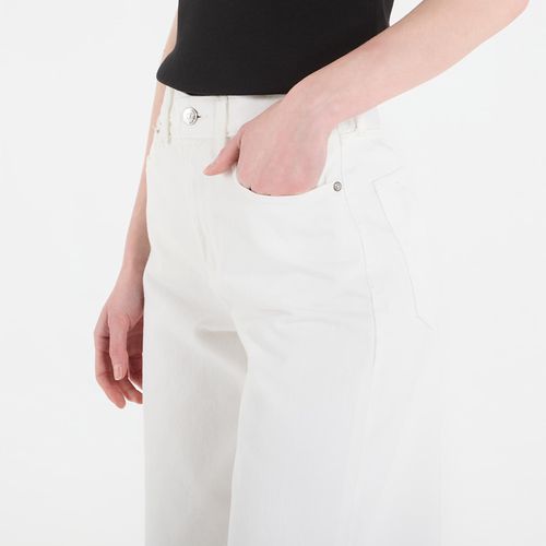 Jeans Jeans The Wide Leg Raw Hem 27 - Calvin Klein - Modalova