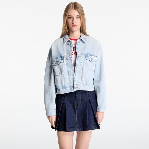 Veste Denim Eve Short Trucker Jacket Ls L - Tommy Hilfiger - Modalova