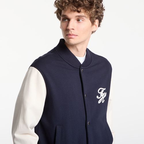 Sweatshirt Script Colorblock Bomber L - Tommy Hilfiger - Modalova
