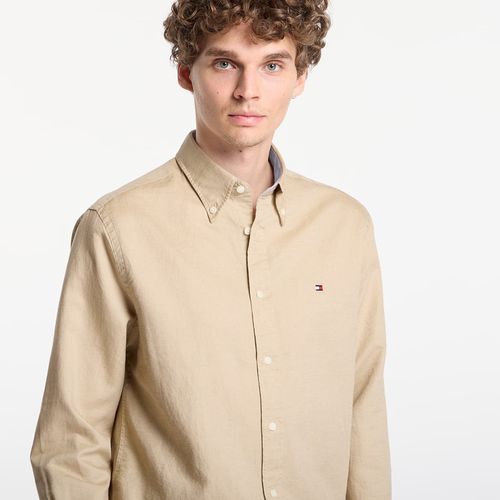 Chemise Linen Blend Solid Btd Rf Shirt L - Tommy Hilfiger - Modalova