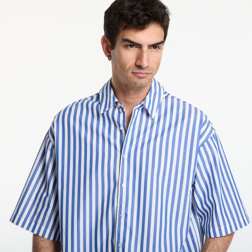 Chemise Striped Short Sleeve Summer Shirt / M - Urban Classics - Modalova