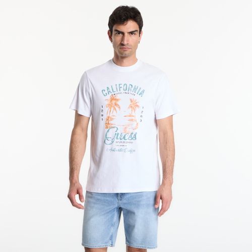 T-shirt Cn Ss Summer Slub Tee M - GUESS - Modalova