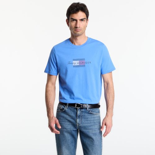 T-shirt Script Flag Regular Tee M - Tommy Hilfiger - Modalova