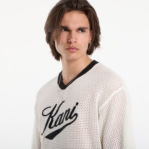 T-shirt Cursive Varsity Crochet Boxy T-Shirt L - Karl Kani - Modalova