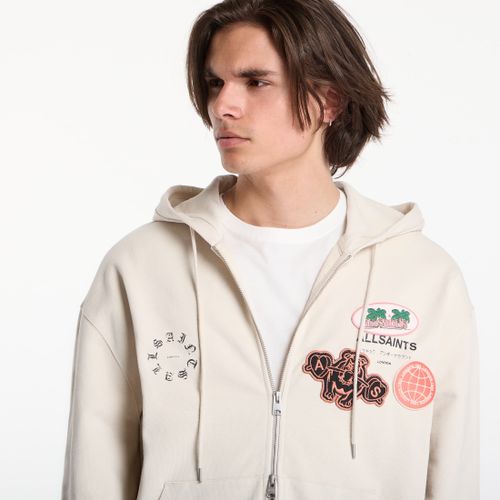 Sweatshirt Patcher Zip Through Sweatshirt XL - AllSaints - Modalova