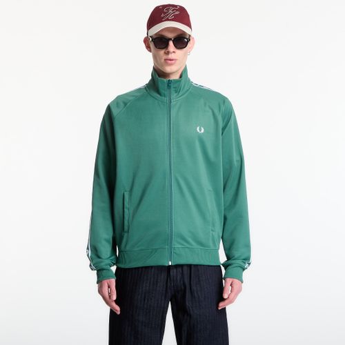 Sweatshirt Contrast Tape Track Jacket M - FRED PERRY - Modalova