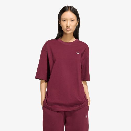 T-shirt adidas Ess Tee Os Maroon XS - adidas Originals - Modalova