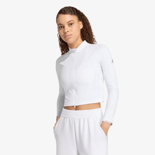 T-shirt adidas Ls Pro White XS - adidas Performance - Modalova
