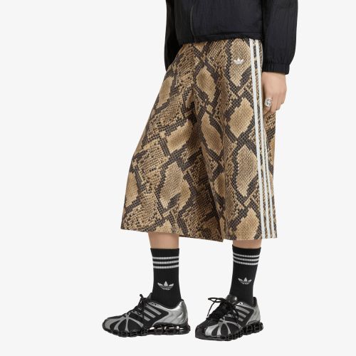 Short adidas Snake Print Denim Bermuda Shorts / 25/32 - adidas Originals - Modalova