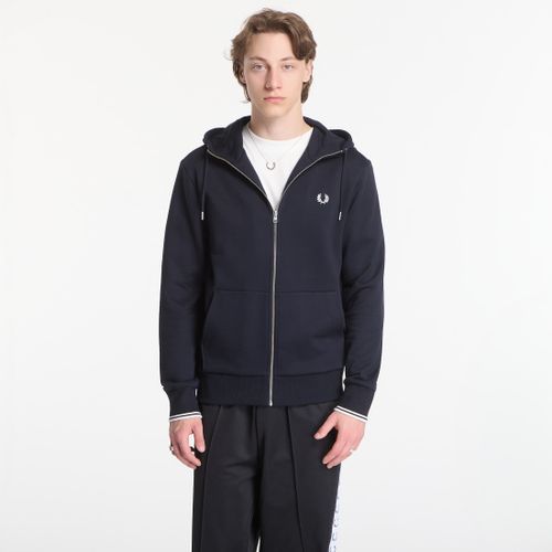 Sweatshirt Hooded Zip Through Sweatshirt L - FRED PERRY - Modalova