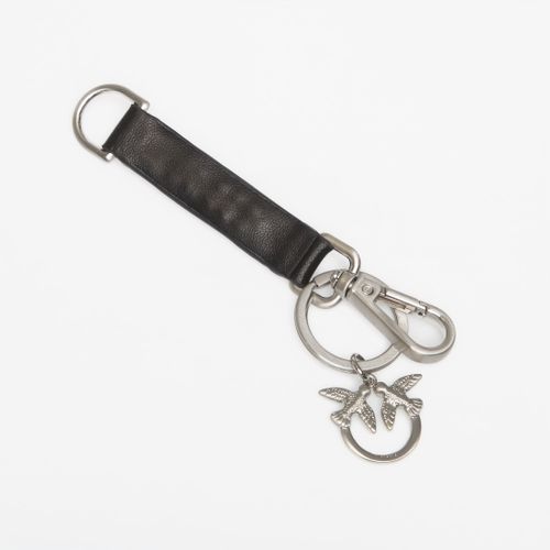 Logo Keychain Saffiano + Logo Universal - Pinko - Modalova