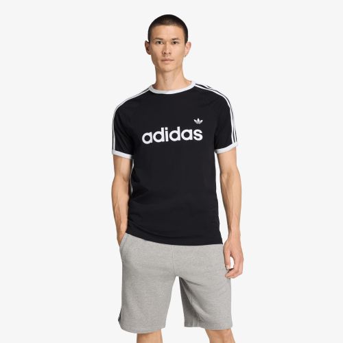 T-shirt adidas 3-Stripes Slim Ringer T-Shirt S - adidas Originals - Modalova