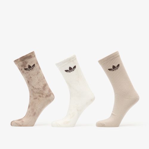 Adidas Tie Dye Crew Socks 3 Pairs / / S - adidas Originals - Modalova