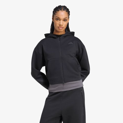 Sweatshirt adidas Z.N.E. Cropped Full Zip Sweatshirt S - adidas Performance - Modalova