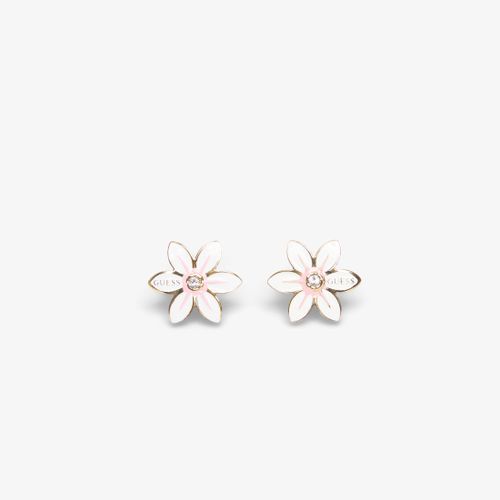 Boucles d'oreilles White Lotus Earrings Universal - GUESS - Modalova