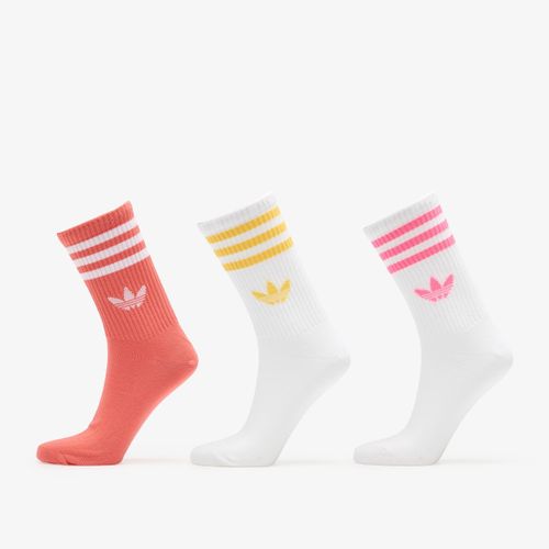 Adidas 3-Stripes Crew Socks 3-Pack / / S - adidas Originals - Modalova