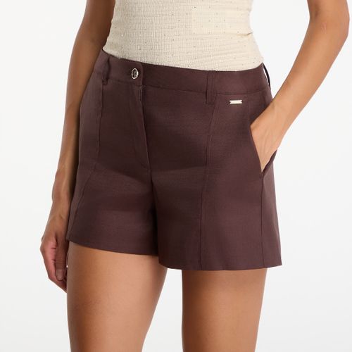 Short Isabeau Linen Short S - Guess Jeans - Modalova